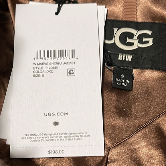 UGG Sherpa Maeve Jacket - Picture 4 of 7
